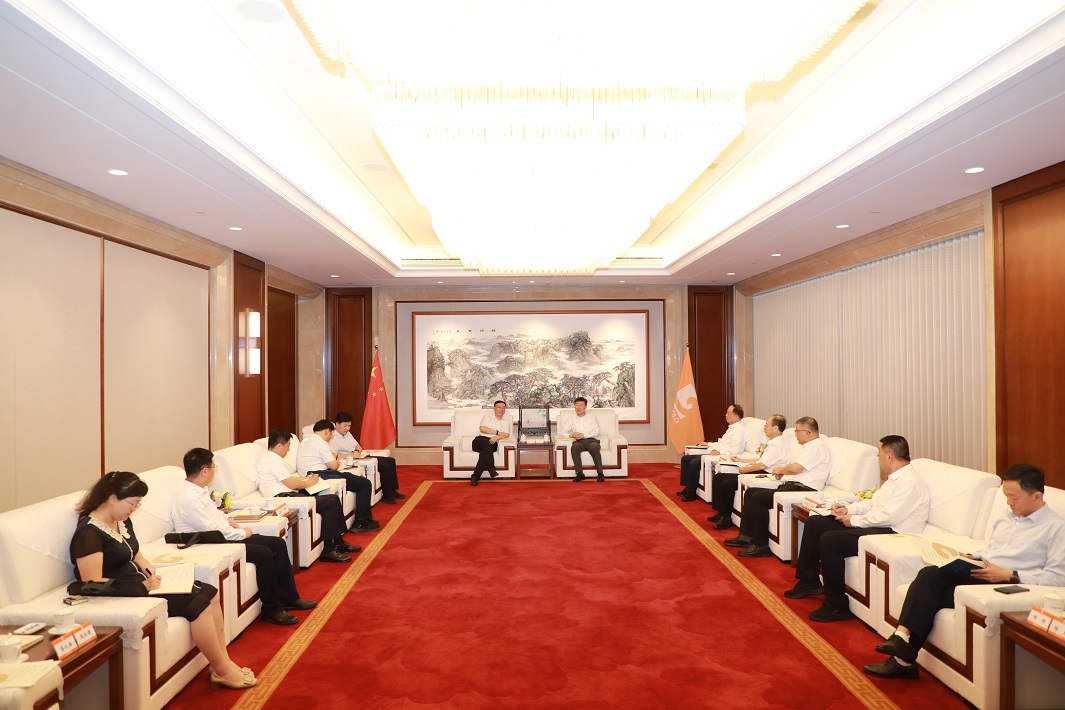 山东省人社厅与山东太阳成集团tyc9728集团举行事情对接交流